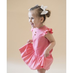 Vestido Rosa para Niñas ::: Marca Mexicana Sustentable para Niños