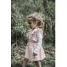 Girls Pink Polka Dots Ruffles Dress
