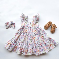 Dalia Floral Dress ORTENSIA Girls Summer 2019