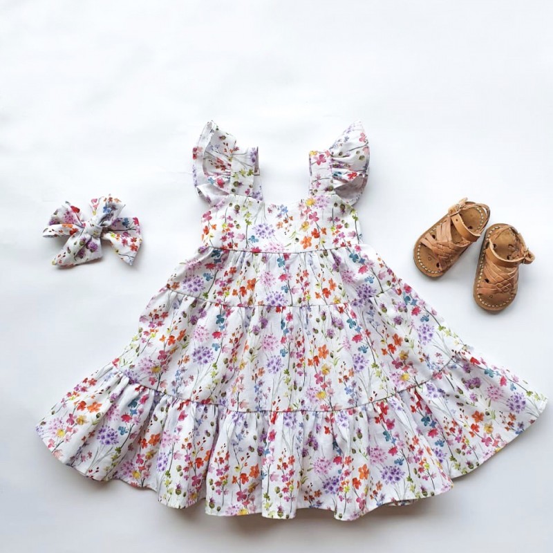 Dalia Floral Dress ORTENSIA Girls Summer 2019