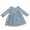 Vestido Olive Gingham Franela