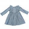 Vestido Olive Gingham Franela