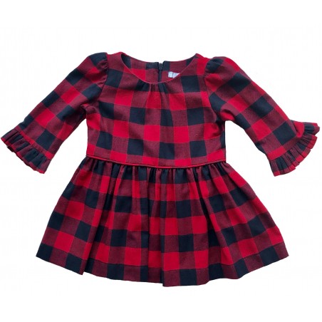 Christmas Flannel Dress