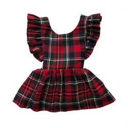 Christmas Ruffles Dress