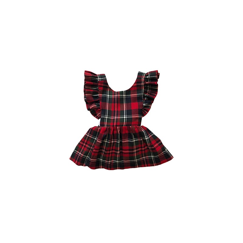 Christmas Ruffles Dress