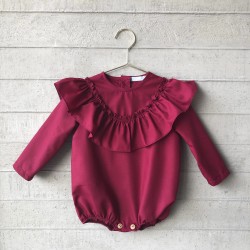Ruffle Bubble  Baby Ortensia ::: Mexican Ethical Brand. Clothing for Modern Child